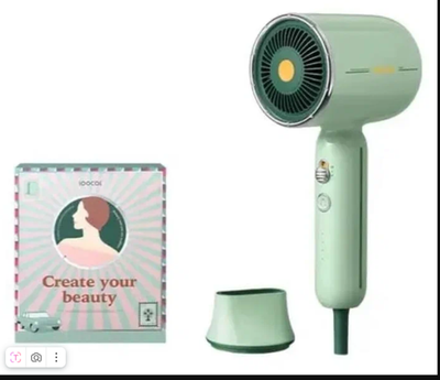 Фен для волос Soocas Retro Hair Dryer (RH1) Green RUS