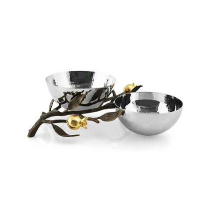 Чаша двойная Michael Aram Pomegranate (25.4 см)