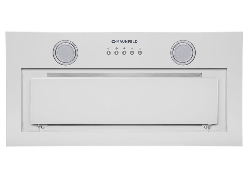 Встраиваемая вытяжка Maunfeld TRAPEZE 602IG WHITE