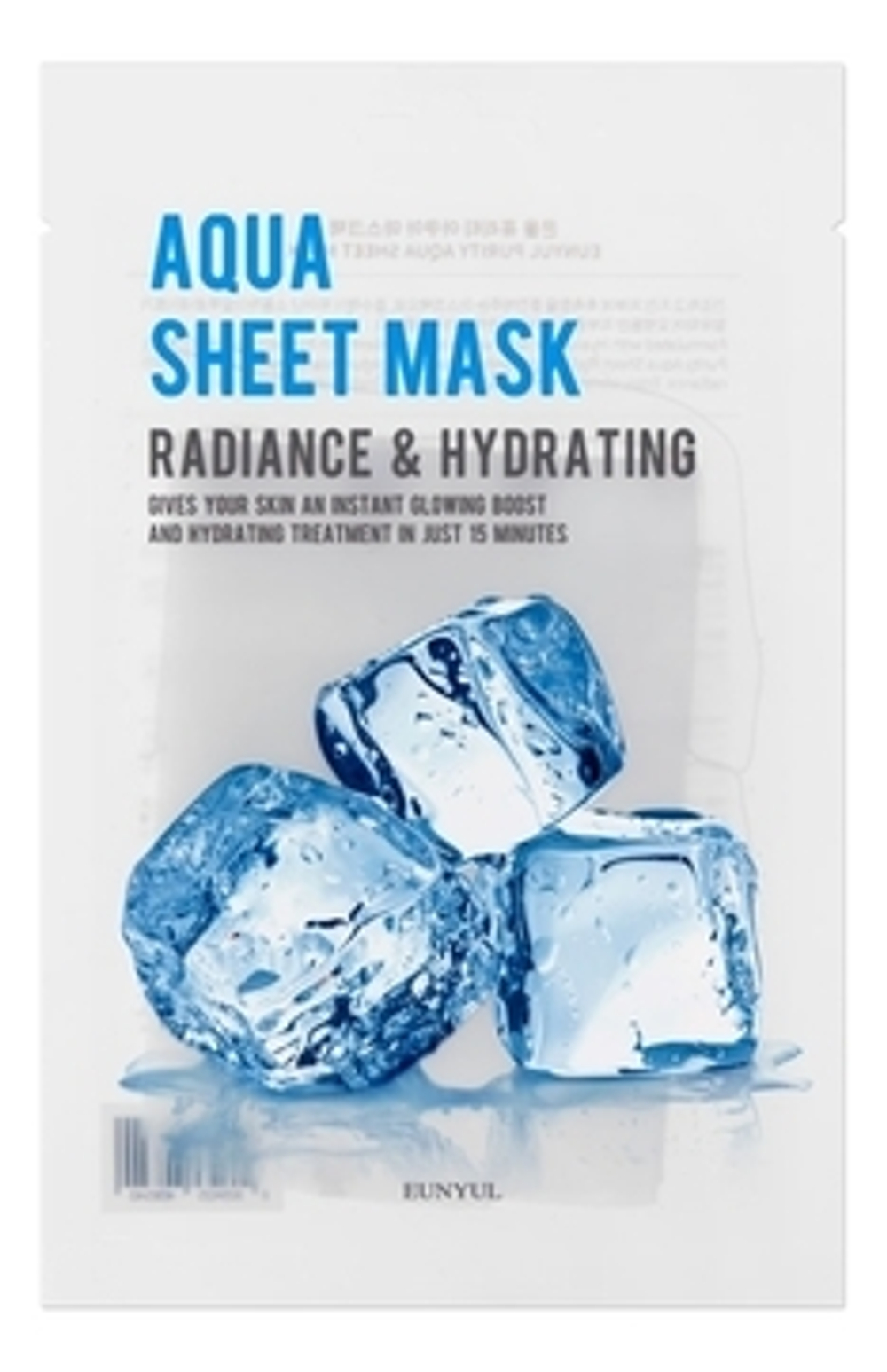 Маска тканевая с гиалуроновой кислотой Eunyul Purity aqua sheet mask, 22 мл