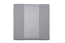 Пододеяльник 150x215 Garda Decor Серпенте серый