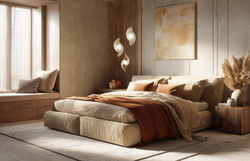 Подвесной светильник MD24030035-3A brass/amber