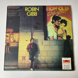 Винтажная виниловая пластинка LP Robin Gibb How Old Are You (Болгария 1984)