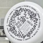 Чайник 3л со свистком с рисунком, белый