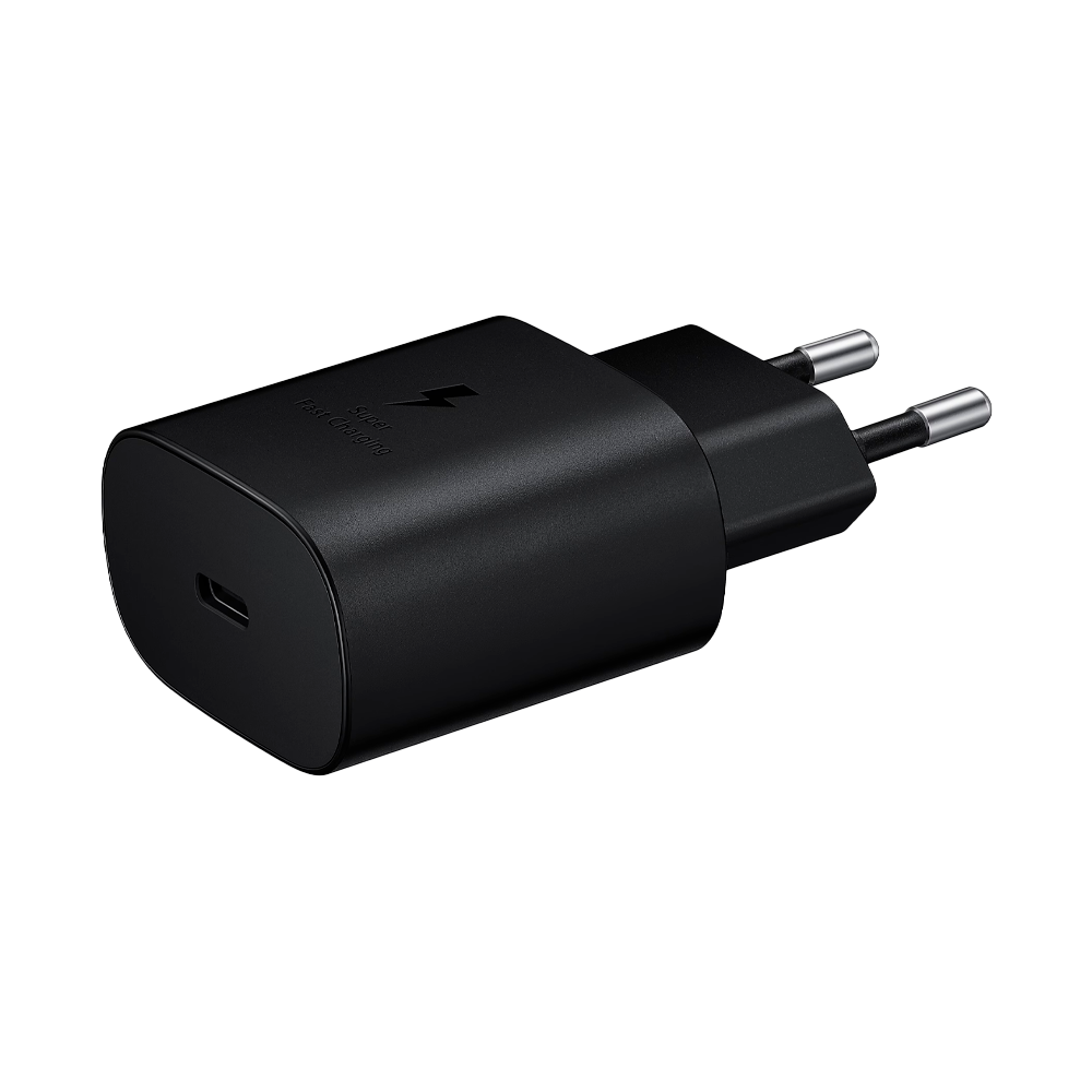 Сетевое зарядное устройство Samsung EP-TA800, USB-C, 25Вт, Black (Черный)