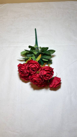 Искусственные цветы, желтые подсолнухи / Высота 44 см. 9 стебелей 9 бутонов/