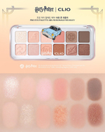 CLIO PRO EYE PALETTE AIR 18 Ronald Weasley (HARRY POTTER COLLABO)+ Harry Potter Map Pouch - Палетка теней для век + чехол для теней "Карта Мародёров"