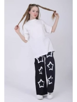 Джинсы-кюлоты для девочки-подростка хит сезона