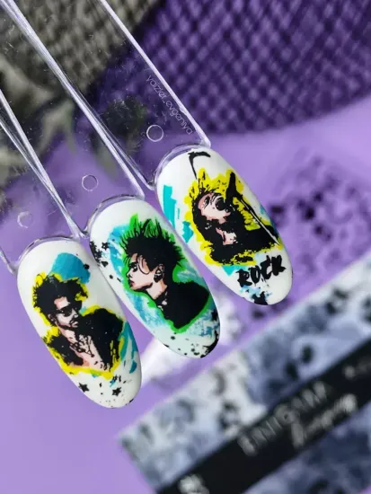 Пластина для стемпинга Enigmanic Stamping №025