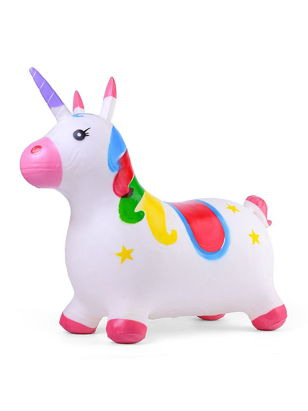 Прыгун Звездная Лошадка со звуком (белый цвет)