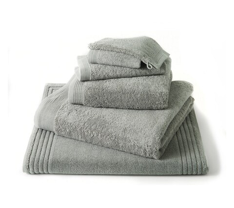 Полотенце 40x60 Blanc des Vosges Uni Silver silver серое