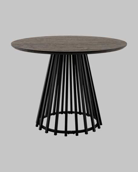 Стол обеденный Daphne 100*75 см темное дерево