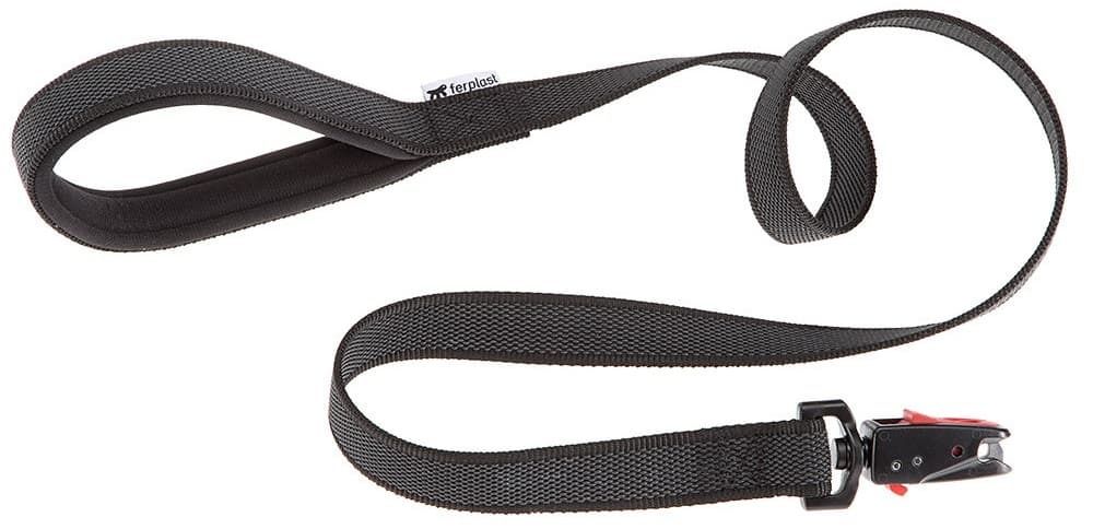 Поводок DAYTONA GUMMY MATIC G25/120 (черный)