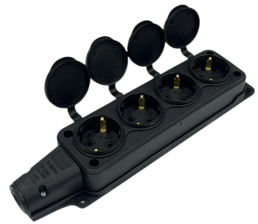 Удлинитель силовой iTOK i-CONNECT-COLOR-SU-KG-215-4-54-40-BLACK