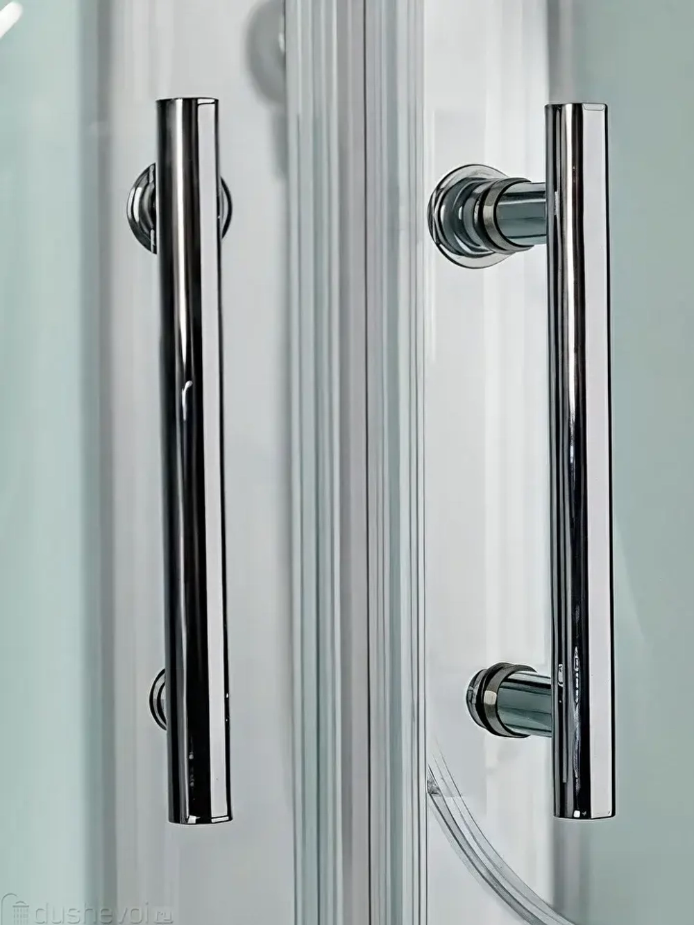 Душевая кабина WeltWasser (ВельтВассер) Werra XL 1004, со средним поддоном, с электрикой и ГМ, 100x100x226