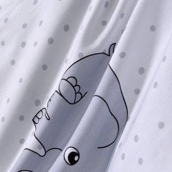 Детское постельное белье Sofi De MarkO Слон голубое