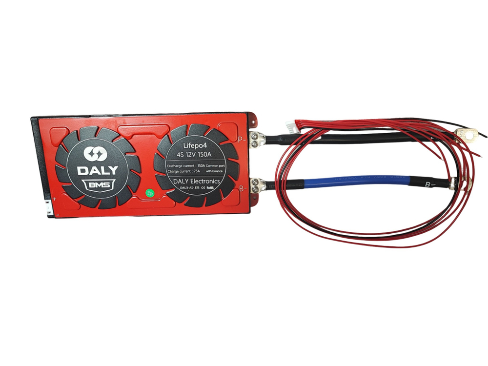 Плата контроля BMS LiFePO4 4S 12V 150A