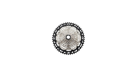 Кассета Shimano Deore XT, M8100, 12 скоростей, 10-51Т, черно-серебристая