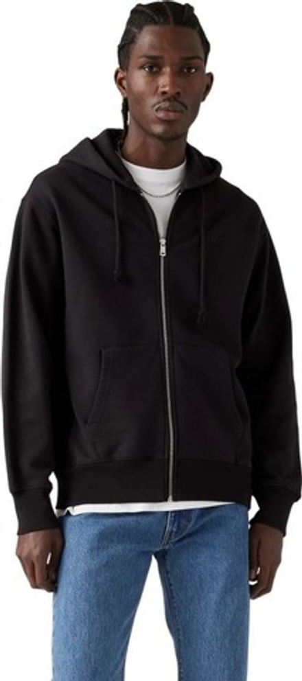 Толстовка мужская LEVI'S AUTHENTIC FULL ZIP BLACK AGATE GARMENT D