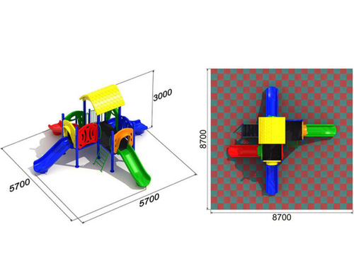 Детская площадка Мотылек 3.1