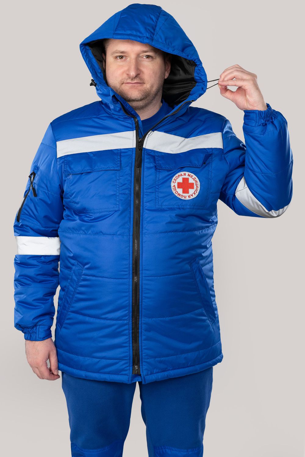 Куртка утепленная мужская Скорая Помощь MedicLine (Dewspo)