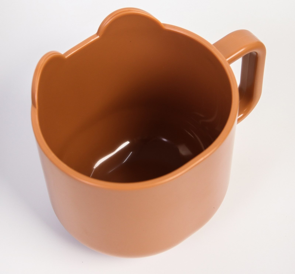 4591083 Кружка детская 260 мл., "Мишка", цвет коричневый