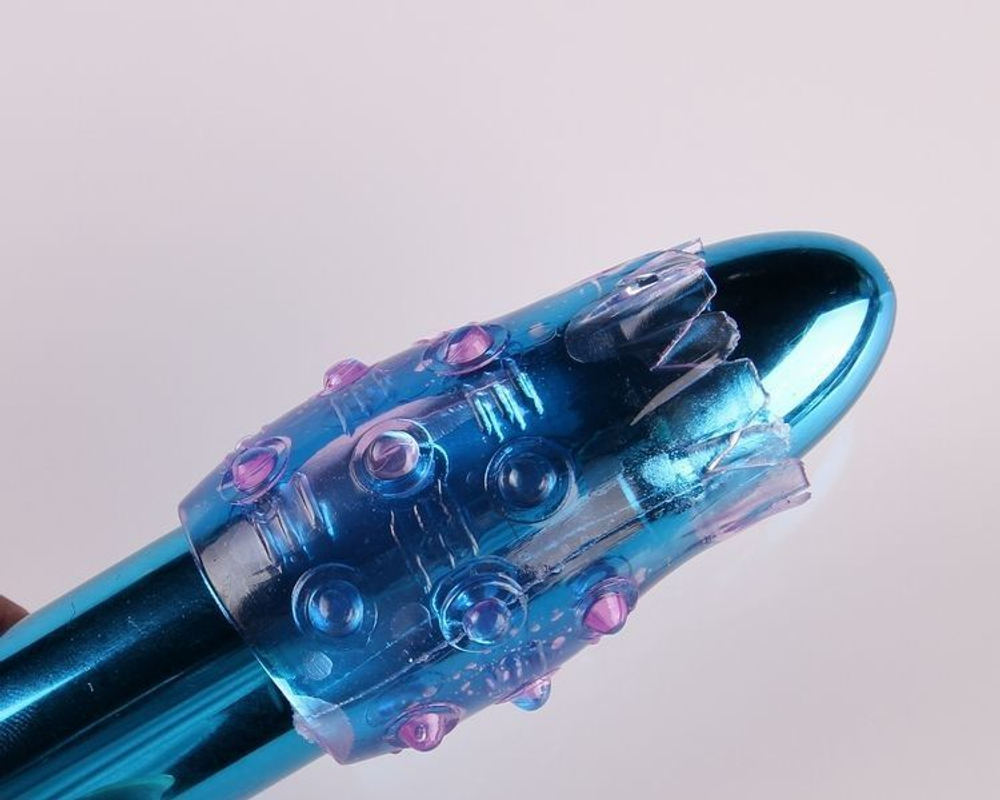 Розовая сквозная насадка "Ананасик"