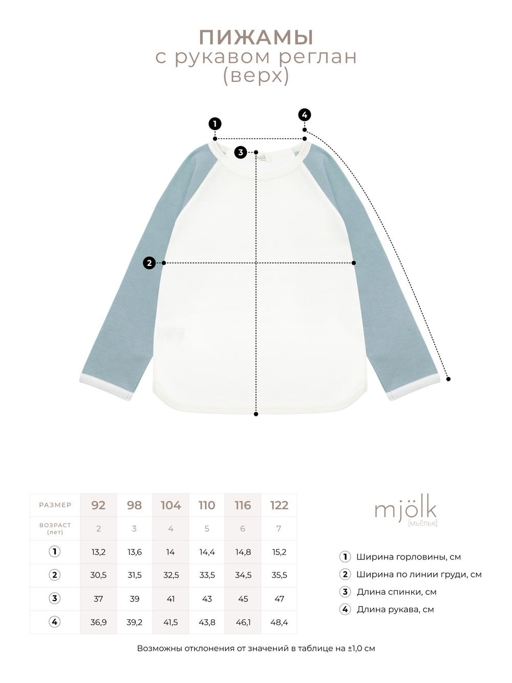 Пижама Mjölk Самолёты, уценка