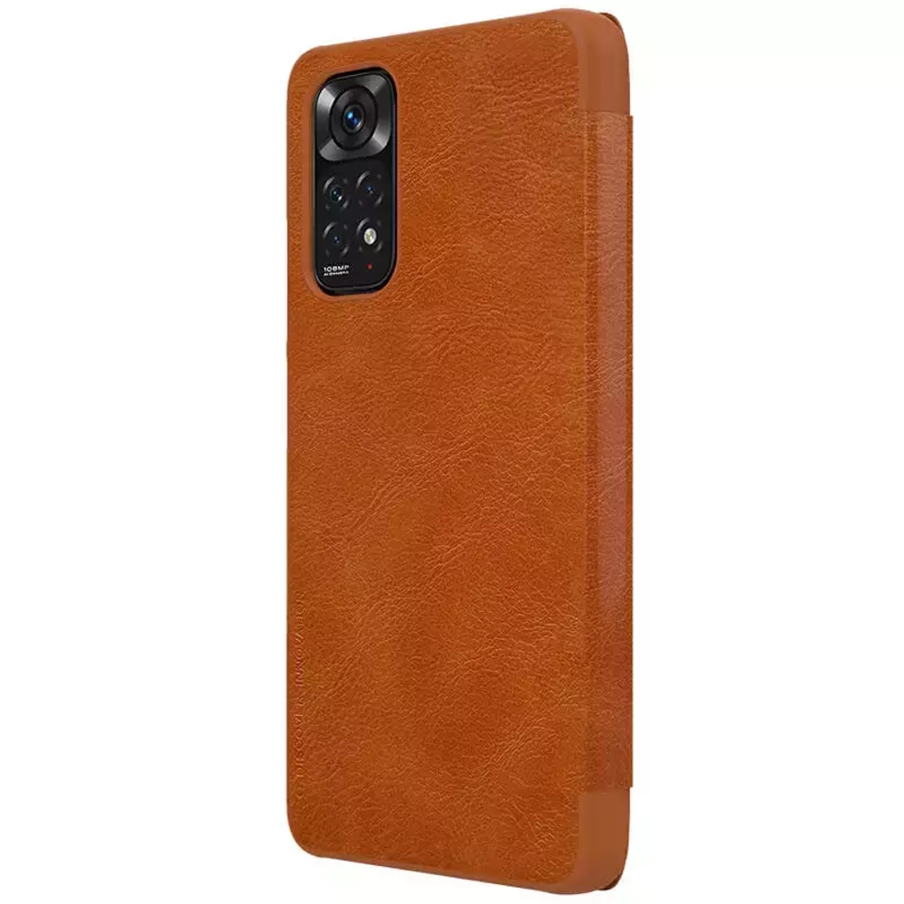 Кожаный чехол-книжка Nillkin Leather Qin для Xiaomi Redmi Note 11S