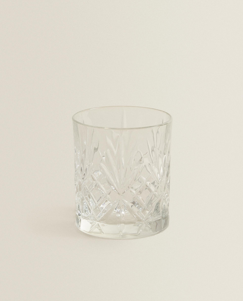 Zara Home стакан из стекла, цвет прозрачный, 9.4 см