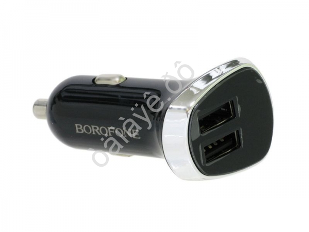 Вольтметр электронный в прикуриватель 12v\24v Borofone BZ15 (2USB 5v\2.4A) 80435