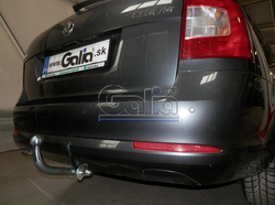 Фаркоп оцинкованный Galia S086A для Skoda Octavia II седан/универсал 2005-2013, Skoda Octavia Scout 2008-2013(паспорт и сертификат в комплекте)(без электрики)