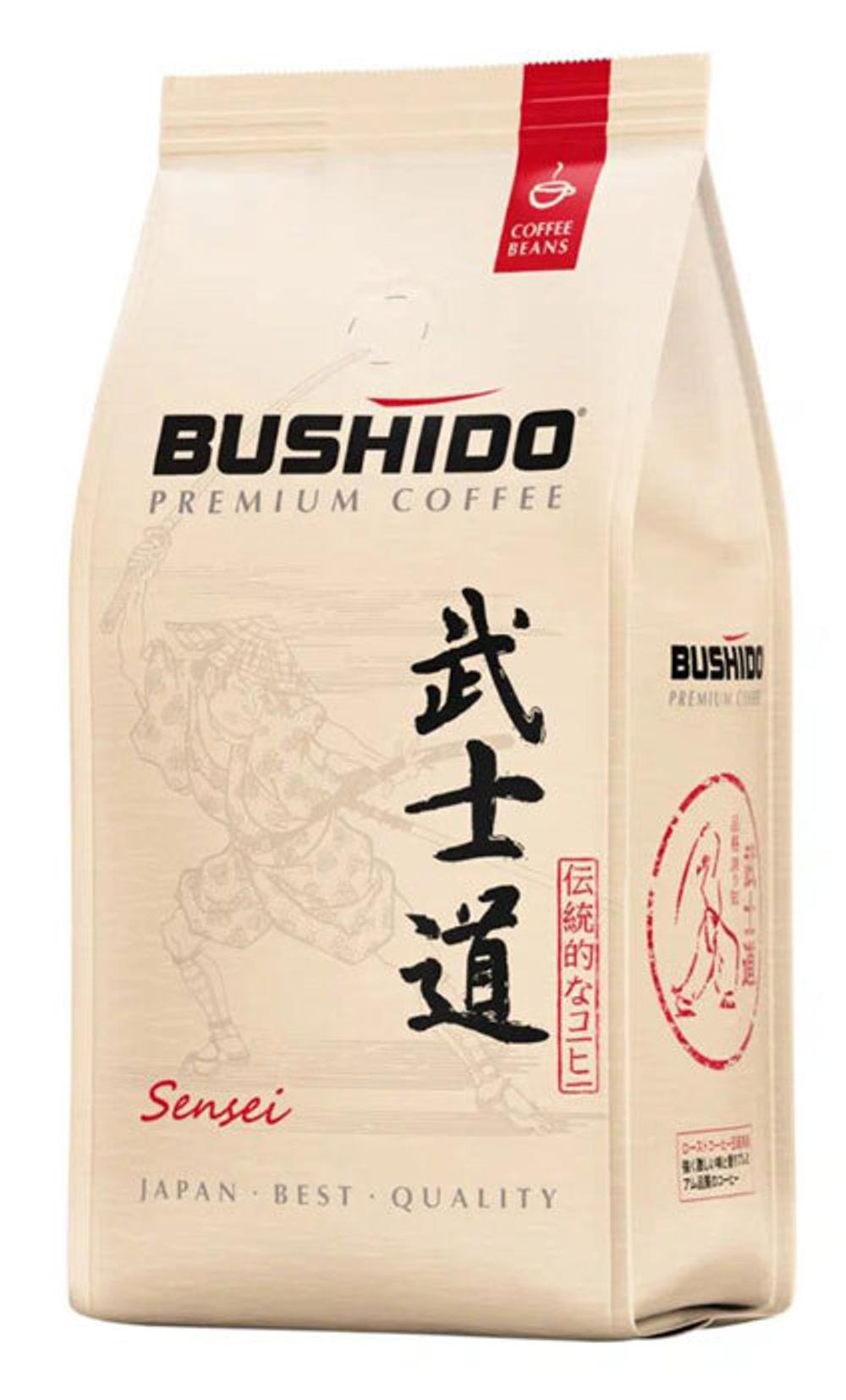 Зерно кофе Bushido Sensei 1кг ПАК