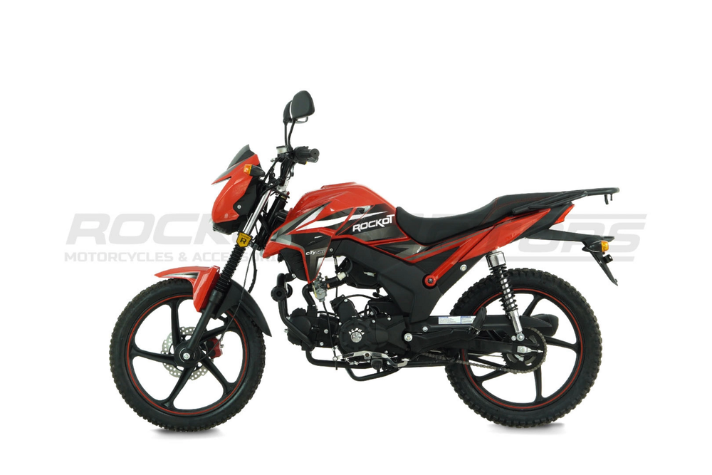 Мопед ROCKOT ALPHA CITY M-12 (красный глянцевый)