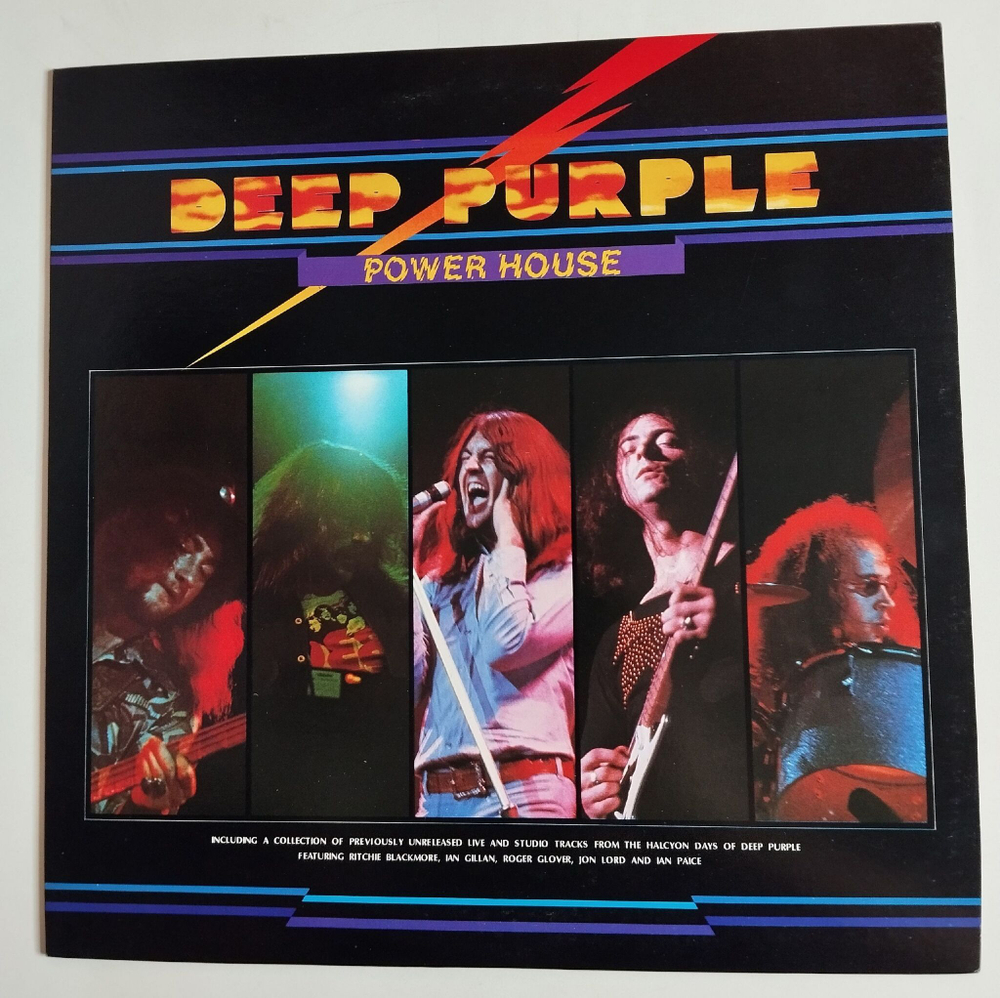 Винтажная виниловая пластинка LP Deep Purple Power House (Japan 1977) (No Obi) NM