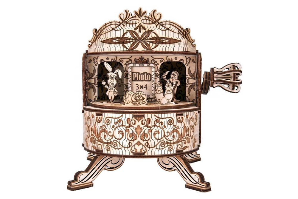 Сказочный Театр Wood Trick - Музыкальная шкатулка, деревянный конструктор, сборная модель, 3D пазл