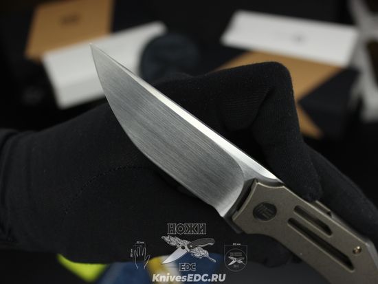 Нож складной WE Knife Speedliner WE22045C-2 сталь клинка CPM-20CV, рукоять титан