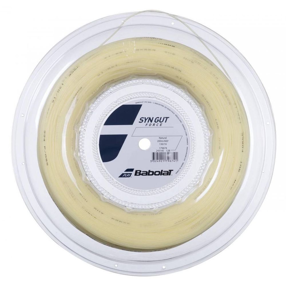 Теннисные струны Babolat Syn Gut (200 m) - натуральные