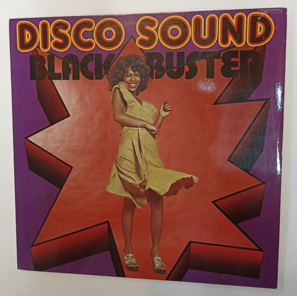 Винтажная виниловая пластинка LP Black Buster Disco Sound (Germany 1976)