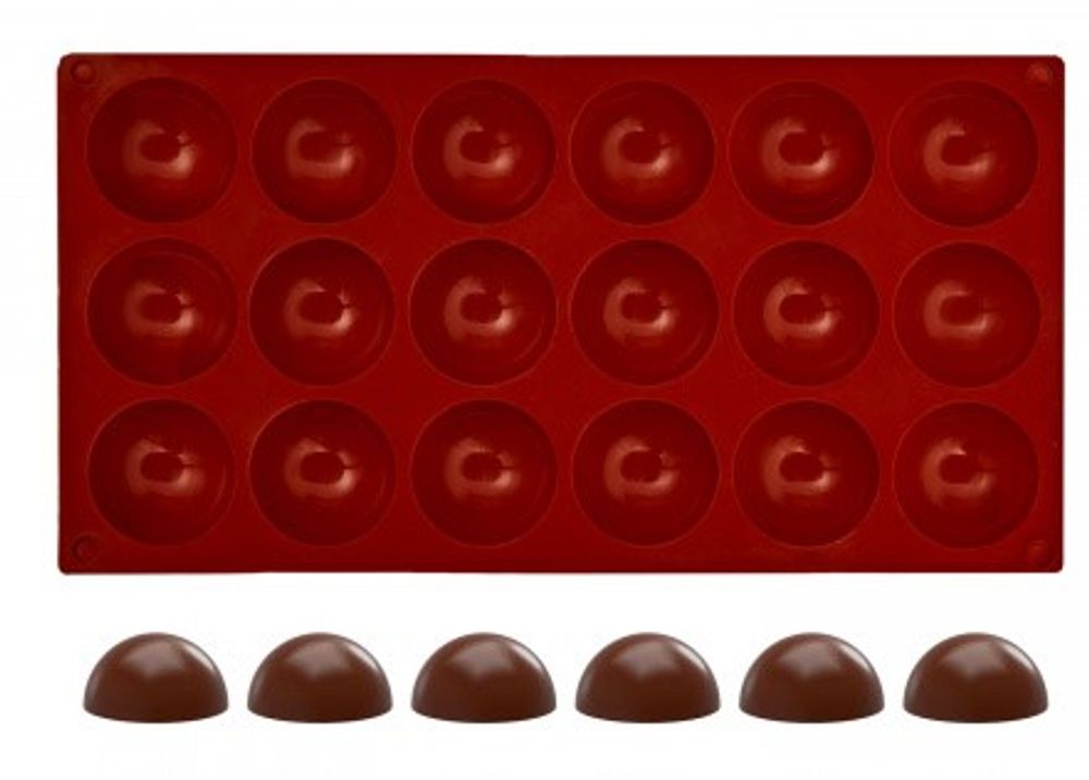 Полусферы 4,8 см, 18 ячеек