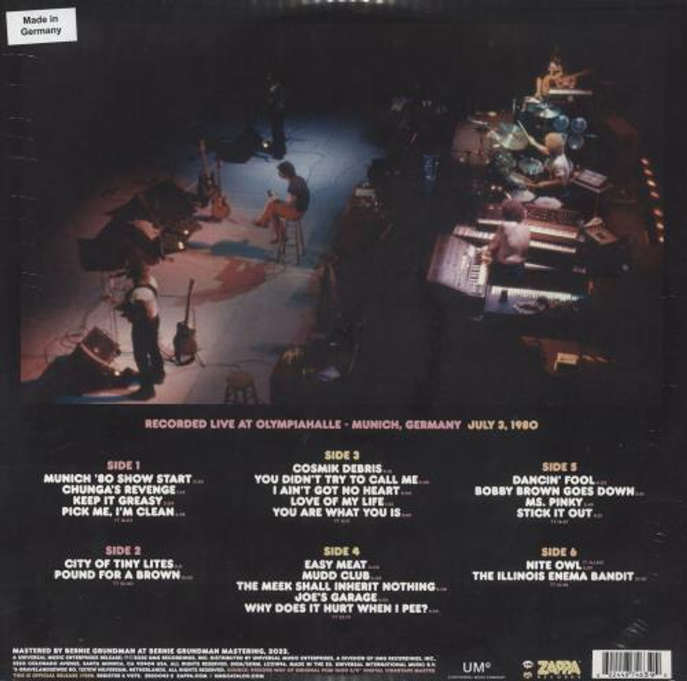 Frank Zappa / Zappa '80 Munich (3LP)