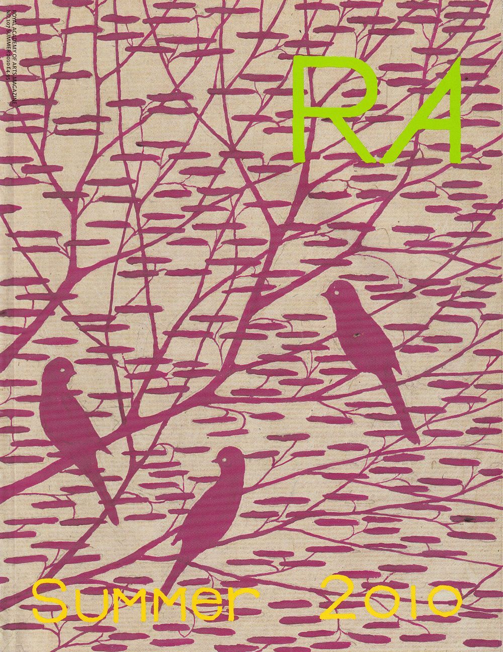 Журнал Royal Academy Magazine № 107 за 2010 год