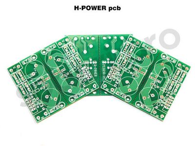 "H-POWER" стабилизированный источник питания печатная плата