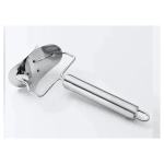 Тесторезка с металлической ручкой, нерж.сталь