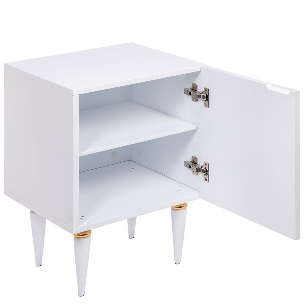 Тумба прикроватная Тропик Классика Айс Голд правая