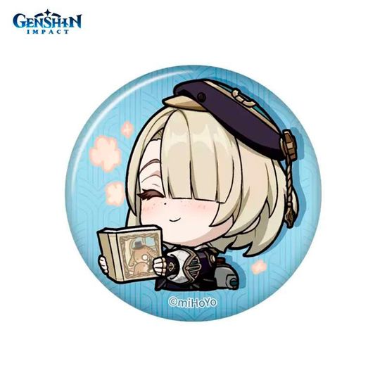 Значок Геншин Импакт Фреминет / Genshin Impact Chibi Expressions Character Can Badge Freminet