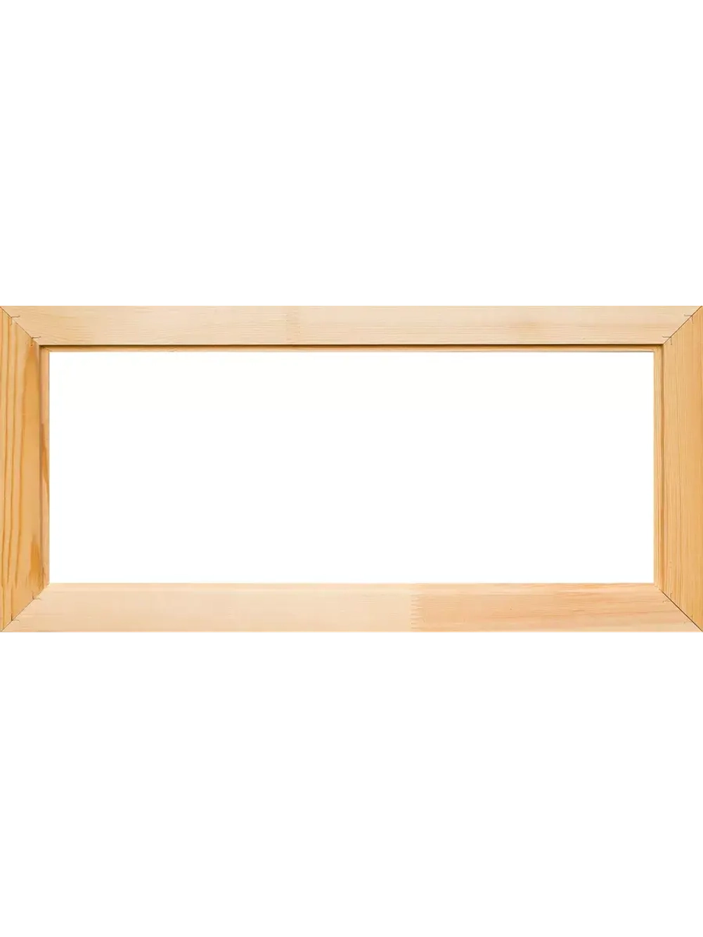 Деревянная рама 25x65 для картин на подрамнике сеч. 40x18