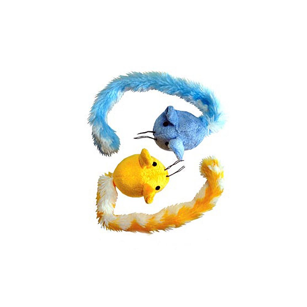 Игрушка КОТЕНОК &quot;ДОГОНЯЛКИ&quot; мышь, 25 см (2 шт)