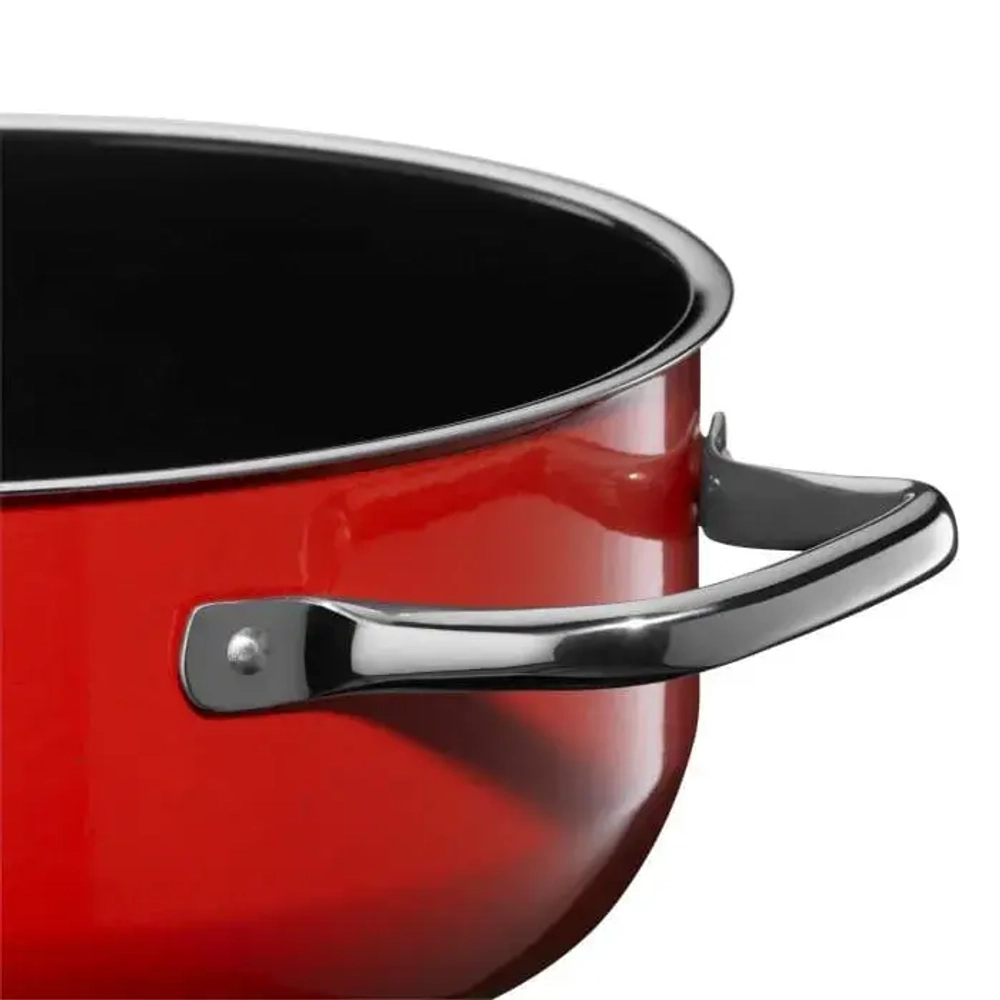 WMF Кастрюля Fusiontec Compact 24 см 4,5 л красная