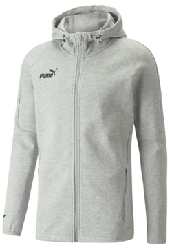 Куртка теннисная Puma Teamfinal Casuals Hooded Jacket - puma grey